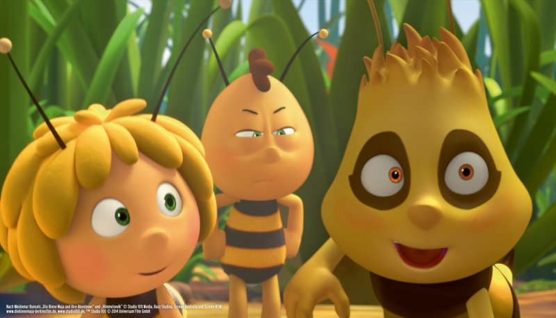 Maya the Bee Movie dub Maija Mehil inen Outin Leffaopas